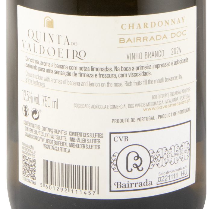 2024 Quinta do Valdoeiro Chardonnay branco