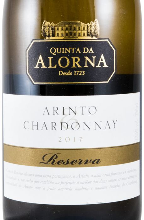2017 Quinta da Alorna Arinto & Chardonnay branco