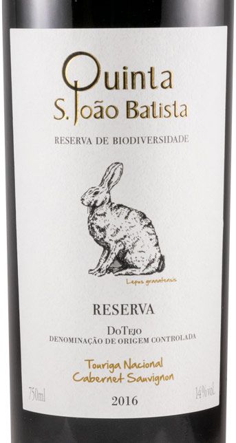 2016 Quinta S. João Batista Cabernet Sauvignon & Touriga Nacional Reserva tinto