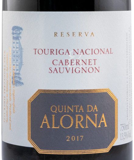 2017 Quinta da Alorna Reserva Touriga Nacional & Cabernet Sauvignon tinto