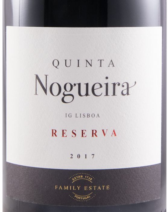 2017 Quinta Nogueira Reserva red