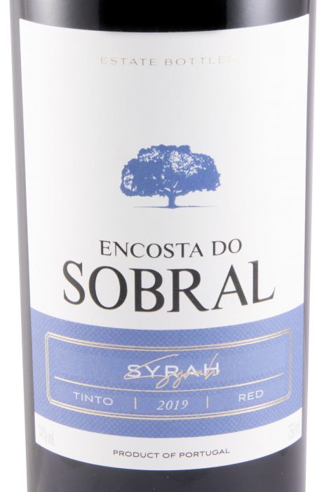 2019 Encosta do Sobral Syrah red