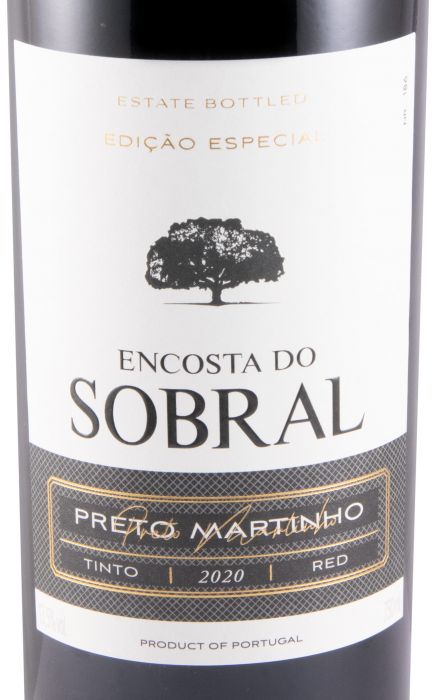 2020 Encosta do Sobral Preto Martinho Special Edition red