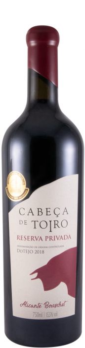 2018 Cabeça de Toiro Alicante Bouschet Reserva Privada red