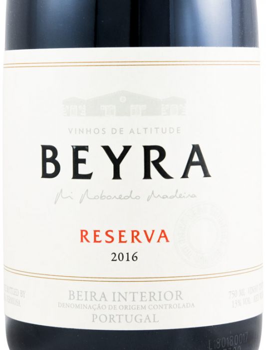2016 Beyra Reserva red