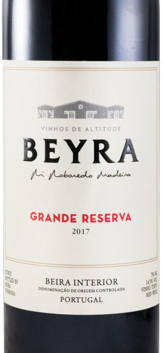 2017 Beyra Grande Reserva red