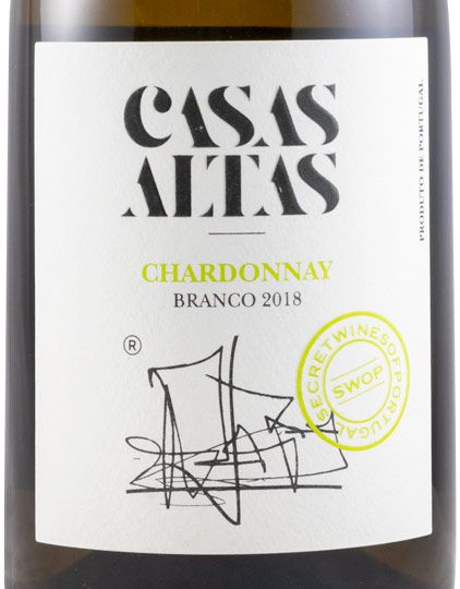 2018 Casas Altas Chardonnay branco