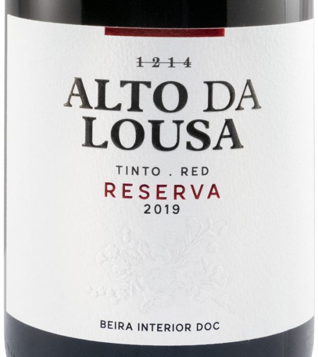2019 Alto da Lousa Reserva red