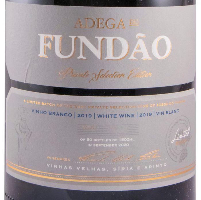 2019 Adega do Fundão Private Selection Vinhas Velhas Limited Edition white 1.5L