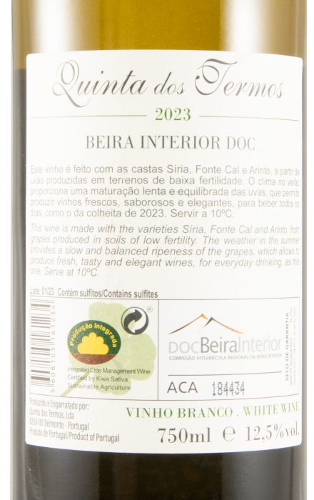 2023 Quinta dos Termos branco