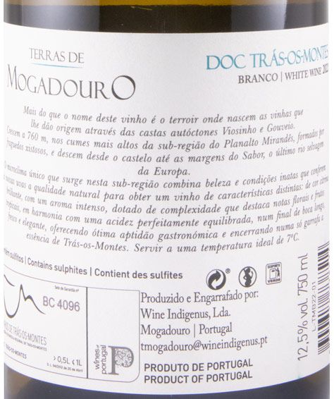 2022 Terras de Mogadouro branco