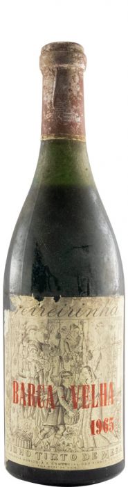 1965 Barca Velha tinto (rótulo danificado)