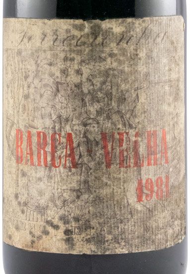 1981 Barca Velha tinto (rótulo danificado)