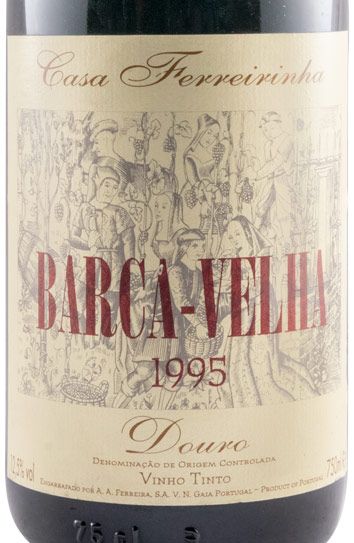 1995 Barca Velha red (damaged bottleneck)