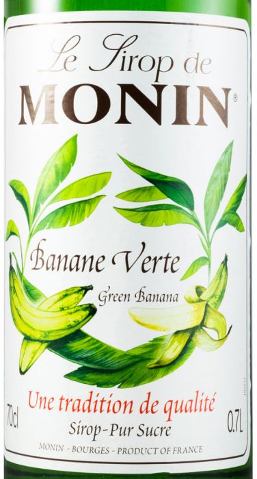 Xarope Banane Verte Monin