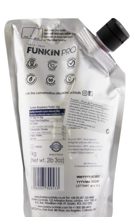 Purée Framboesa Funkin