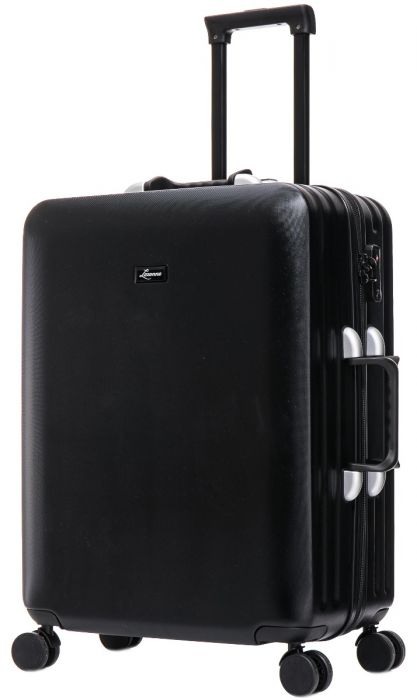 Suitcase Lazenne Black for 12 Bottles