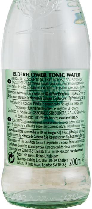 Tonic Water Fever-Tree Elderflower 20cl