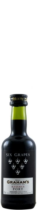 Set Miniatures Graham's Caixa (Six Grappes + 10 years + LBV + Ruby + Fine White) Port 5x5cl