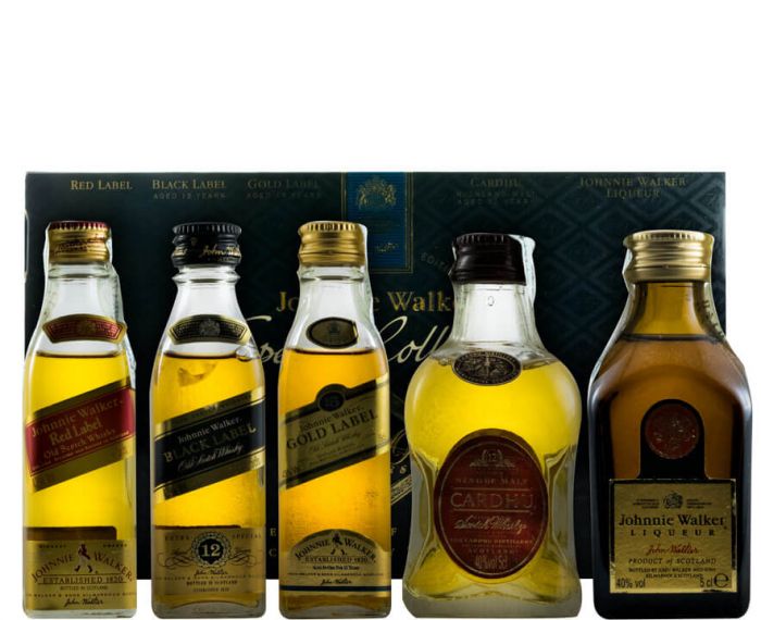 Conjunto Johnnie Walker Special Collection 5x5cl