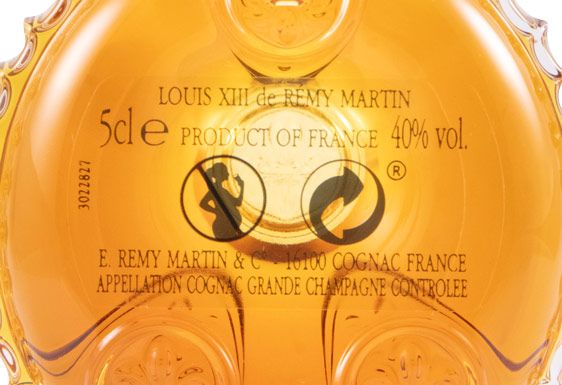 Miniatura Cognac Rémy Martin Louis XIII