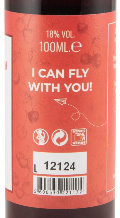 Miniatura Licor de Ginja Mariquinhas c/Íman Guitarra 10cl