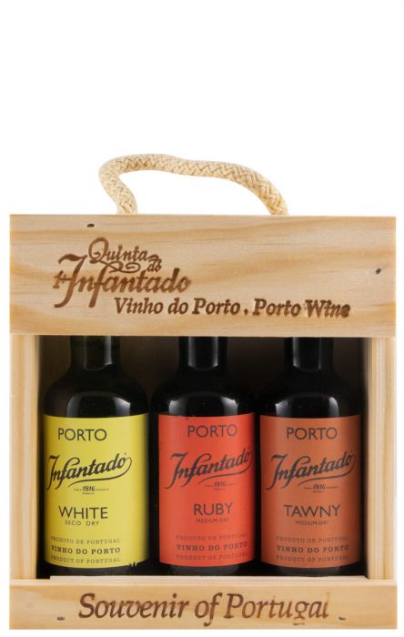 Conjunto de Miniaturas Quinta do Infantado Porto 3x5cl
