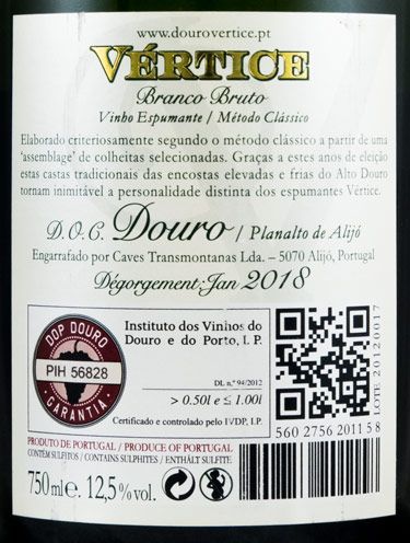 Sparkling Wine Vértice Reserva Cuvée