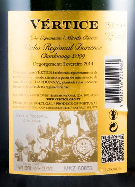 Sparkling Wine Vértice Chardonnay 1.5L