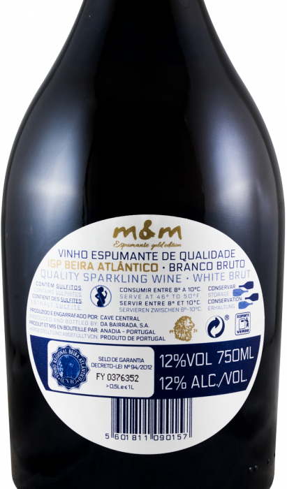 Sparkling Wine M&M Gold Edition Brut