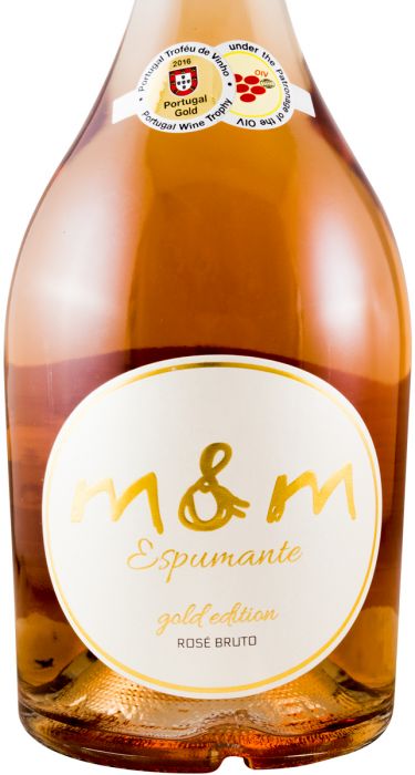 Espumante M&M Gold Edition Bruto rosé