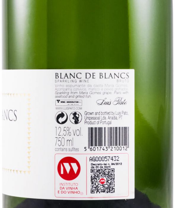 Espumante Luís Pato Blanc de Blancs Bruto