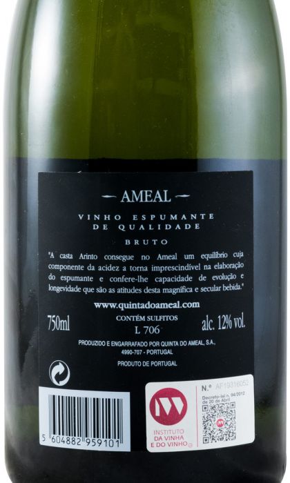 2006 Sparkling Wine Quinta do Ameal Brut