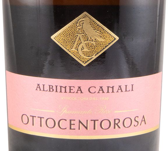 Espumante Lambrusco Albinea Canali Ottocentorosa Extra Seco rosé