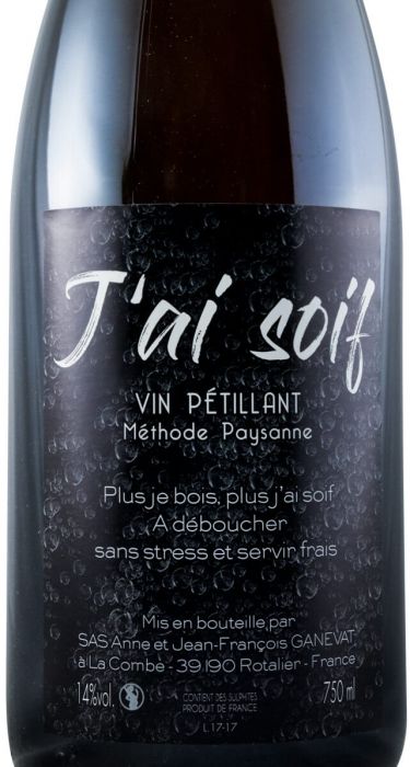 Sparkling Wine Jean-Francois Ganevat Pet Nat J'ai Soif