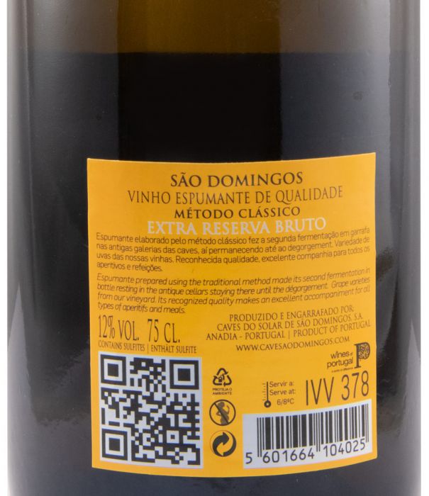 Espumante Caves São Domingos Reserva Extra Bruto