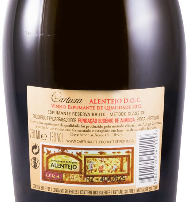 2012 Sparkling Wine Cartuxa Reserva Brut