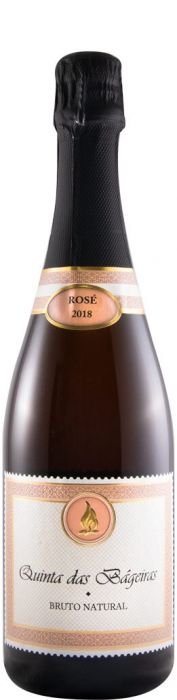 2018 Sparkling Wine Quinta das Bágeiras Brut Nature rose