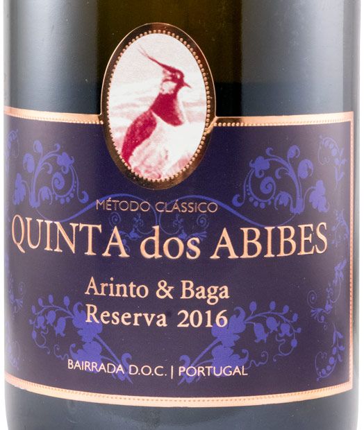 2016 Sparkling Wine Quinta dos Abibes Arinto & Baga Extra Brut