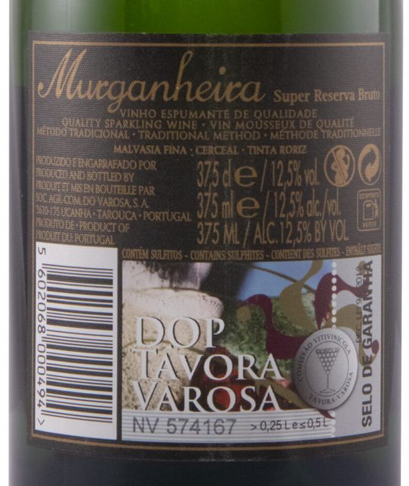 2016 Sparkling Wine Murganheira Super Reserva Brut 37.5cl