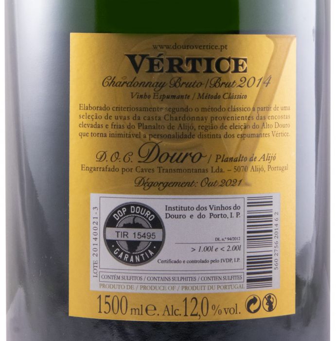 2014 Espumante Vértice Chardonnay Bruto 1,5L