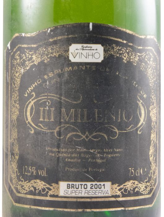 2001 Sparkling Wine Quinta da Póvoa III Milenio Super Reserva Brut