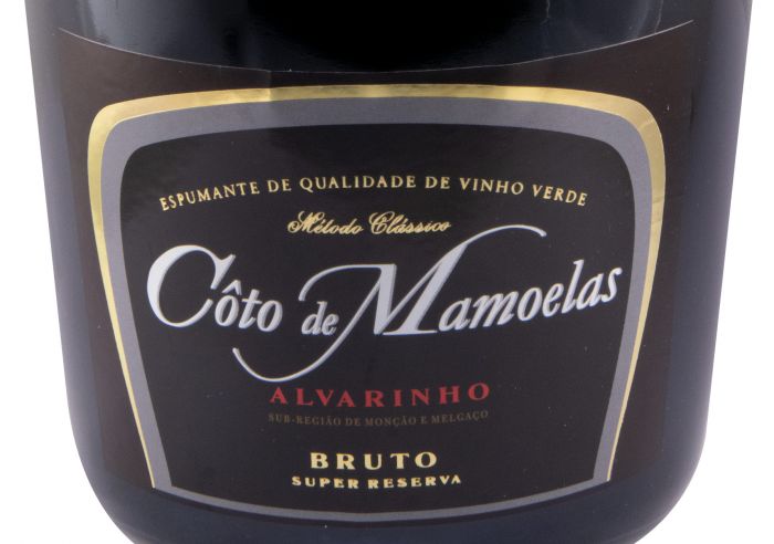 2018 Espumante Côto de Mamoelas Alvarinho Super Reserva Bruto branco