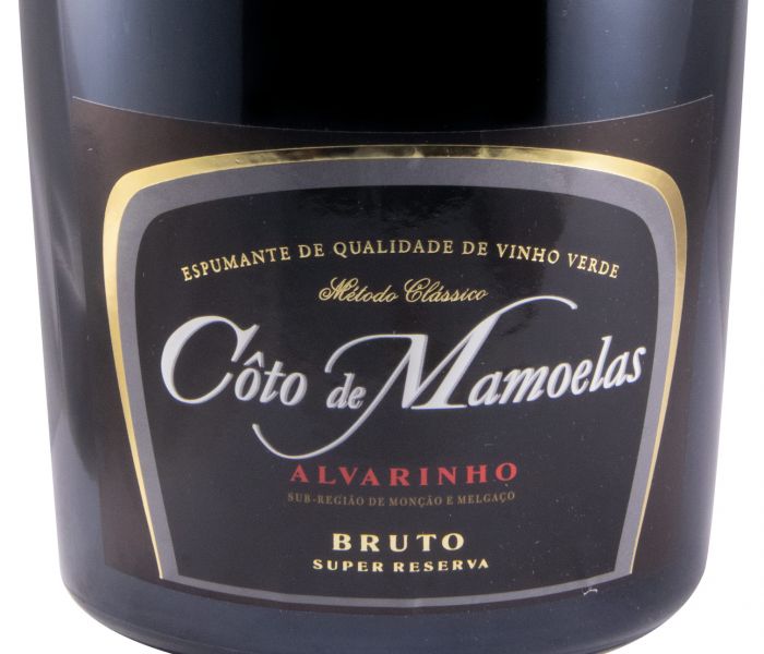 2018 Espumante Côto de Mamoelas Alvarinho Super Reserva Bruto branco 1,5L