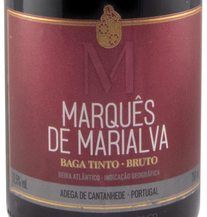 Espumante Marquês de Marialva Baga Bruto tinto