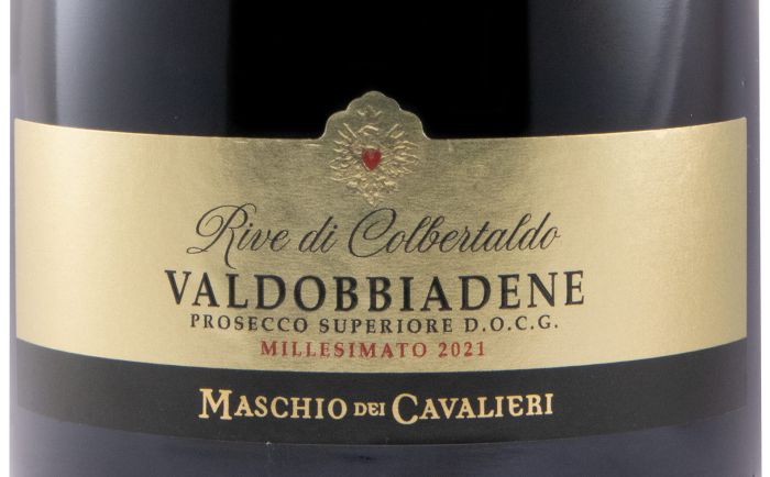 2021 Sparkling Wine Prosecco Maschio dei Cavalieri Rive di Colbertaldo Valdobbiadene Superior Brut
