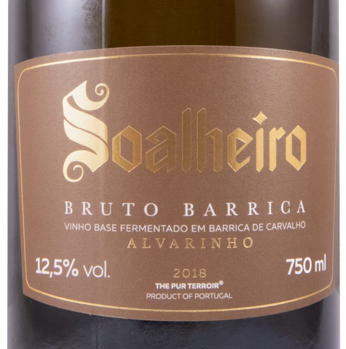 2018 Espumante Soalheiro Barrica Alvarinho Bruto