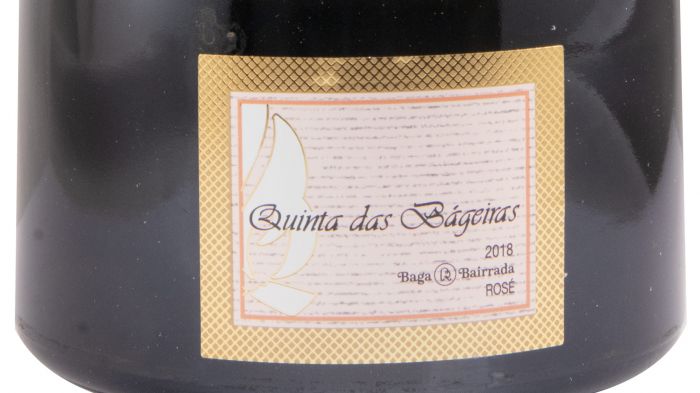 2018 Sparkling Wine Quinta das Bágeiras Baga Grande Reserva Brut Nature rosé