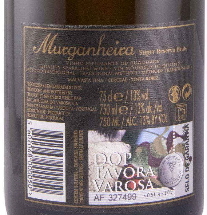 2018 Sparkling Wine Murganheira Super Reserva Brut