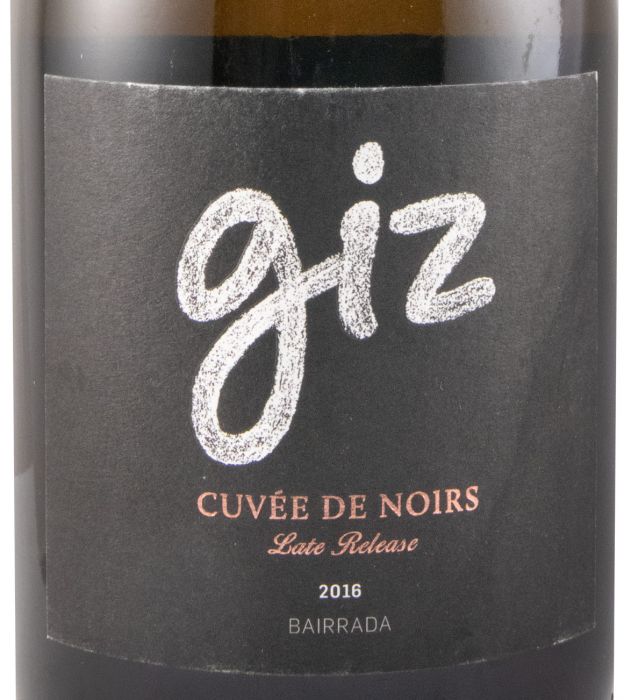 2016 Sparkling Wine Giz by Luís Gomes Cuvée de Noirs Late Release Brut